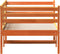 vidaXL - Slaapbank - zonder - matras - 90x190 - cm - massief - grenenhout - wasbruin