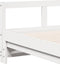 vidaXL - Slaapbank - zonder - matras - 90x190 - cm - massief - grenenhout - wit