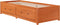 vidaXL - Slaapbank - zonder - matras - 90x190 - cm - massief - grenenhout - wasbruin