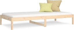 vidaXL - Slaapbank - zonder - matras - 90x200 - cm - massief - grenenhout