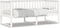 vidaXL - Slaapbank - zonder - matras - 90x200 - cm - massief - grenenhout - wit
