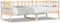 vidaXL - Slaapbank - zonder - matras - 90x200 - cm - massief - grenenhout