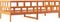 vidaXL - Slaapbank - zonder - matras - 90x200 - cm - massief - grenenhout - wasbruin