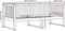 vidaXL - Slaapbank - zonder - matras - 90x200 - cm - massief - grenenhout - wit