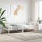 vidaXL - Slaapbank - zonder - matras - 90x200 - cm - massief - grenenhout - wit