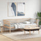 vidaXL - Slaapbank - zonder - matras - 90x200 - cm - massief - grenenhout