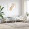 vidaXL - Slaapbank - zonder - matras - 90x200 - cm - massief - grenenhout - wit