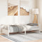 vidaXL - Slaapbank - zonder - matras - 90x200 - cm - massief - grenenhout - wit