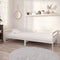 vidaXL - Slaapbank - zonder - matras - 90x200 - cm - massief - grenenhout - wit