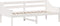 vidaXL - Slaapbank - zonder - matras - 90x200 - cm - massief - grenenhout - wit