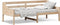 vidaXL - Slaapbank - zonder - matras - 90x200 - cm - massief - grenenhout