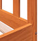 vidaXL - Slaapbank - zonder - matras - 90x200 - cm - massief - grenenhout - wasbruin