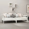 vidaXL - Slaapbank - zonder - matras - 90x200 - cm - massief - grenenhout - wit
