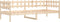vidaXL - Slaapbank - zonder - matras - 90x200 - cm - massief - grenenhout