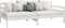vidaXL - Slaapbank - zonder - matras - 90x200 - cm - massief - grenenhout - wit
