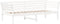 vidaXL - Slaapbank - zonder - matras - 90x200 - cm - massief - grenenhout - wit