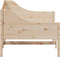 vidaXL - Slaapbank - zonder - matras - 90x200 - cm - massief - grenenhout
