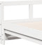 vidaXL - Slaapbank - zonder - matras - 90x200 - cm - massief - grenenhout - wit