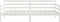 vidaXL - Slaapbank - zonder - matras - 90x200 - cm - massief - grenenhout - wit