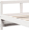 vidaXL - Slaapbank - zonder - matras - 90x200 - cm - massief - grenenhout - wit