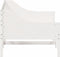vidaXL - Slaapbank - zonder - matras - 90x200 - cm - massief - grenenhout - wit