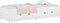 vidaXL - Slaapbank - zonder - matras - 90x200 - cm - massief - grenenhout - wit