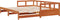 vidaXL - Slaapbank - zonder - matras - 90x200 - cm - massief - grenenhout - wasbruin