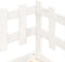 vidaXL - Slaapbank - zonder - matras - 90x200 - cm - massief - grenenhout - wit