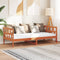 vidaXL - Slaapbank - zonder - matras - 90x200 - cm - massief - grenenhout - wasbruin