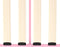 vidaXL - Slaapbankframe - metaal - roze - 90x200 - cm