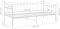 vidaXL - Slaapbankframe - metaal - wit - 90x200 - cm