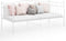vidaXL - Slaapbankframe - metaal - wit - 90x200 - cm