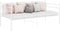 vidaXL - Slaapbankframe - metaal - wit - 90x200 - cm