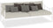 vidaXL - Slaapbankframe - metaal - wit - 90x200 - cm