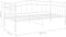 vidaXL - Slaapbankframe - metaal - wit - 90x200 - cm