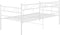 vidaXL - Slaapbankframe - metaal - wit - 90x200 - cm