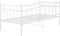 vidaXL - Slaapbankframe - metaal - wit - 90x200 - cm