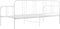 vidaXL - Slaapbankframe - metaal - wit - 90x200 - cm