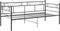 vidaXL - Slaapbankframe - metaal - zwart - 90x200 - cm