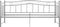 vidaXL - Slaapbankframe - uittrekbaar - metaal - grijs - 90x200 - cm