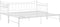 vidaXL - Slaapbankframe - uittrekbaar - metaal - wit - 90x200 - cm