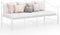 vidaXL - Slaapbankframe - uittrekbaar - metaal - wit - 90x200 - cm