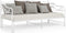 vidaXL - Slaapbankframe - uittrekbaar - metaal - wit - 90x200 - cm