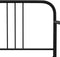 vidaXL - Slaapbankframe - uittrekbaar - metaal - zwart - 90x200 - cm