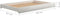 vidaXL - Slaapbanklades - 2 - st - massief - grenenhout - wit
