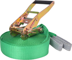 vidaXL - Slackline - 15 - m - x - 50 - mm - 150 - kg - groen