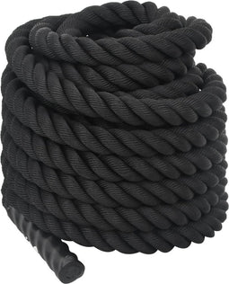 vidaXL Slagtouw 15 m 11 kg polyester zwart