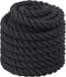 vidaXL Slagtouw 15 m 11 kg polyester zwart