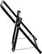 vidaXL - Slanghaspelwagen - 48 - cm - 45 - kg - gepoedercoat - staal - zwart