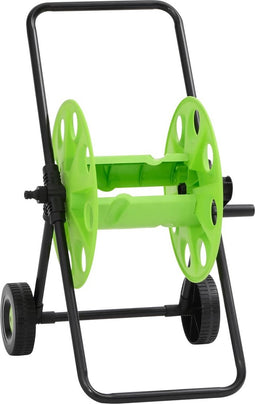 vidaXL - Slanghaspelwagen - voor - 60 - m - 1/2" - slang - staal - groen